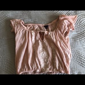 Light pink blouse